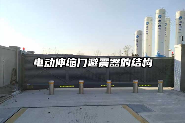 电动伸缩门避震器的结构