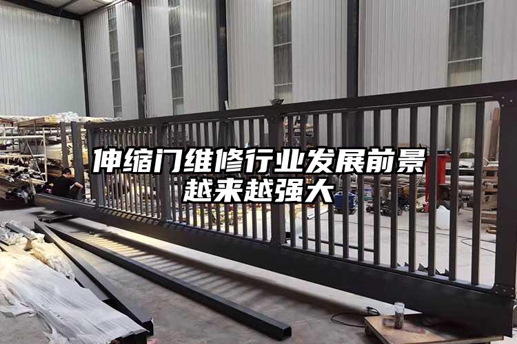 伸缩门维修行业发展前景越来越强大